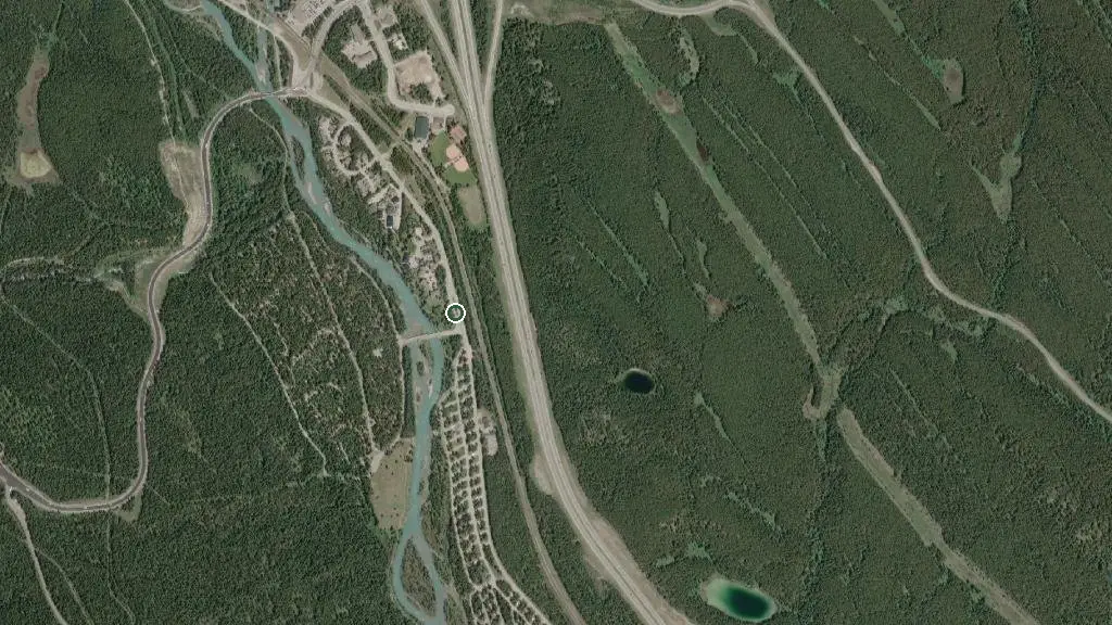 Aerial view of Lake Louise - Soft/Hard-Sided and surroundings