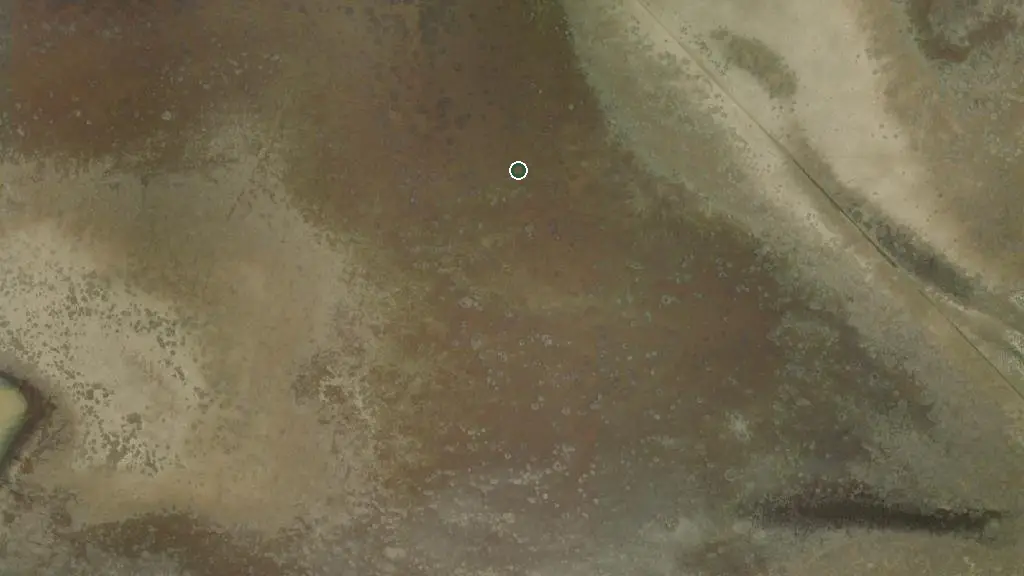 Aerial view of Hay-Zama Lakes Wildland Provincial Park and surroundings