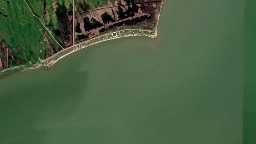 Aerial view of Armstrong's Camping and surroundings