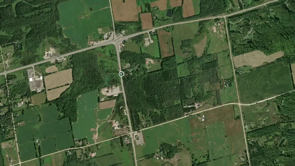 Aerial view of Primrose Park and surroundings
