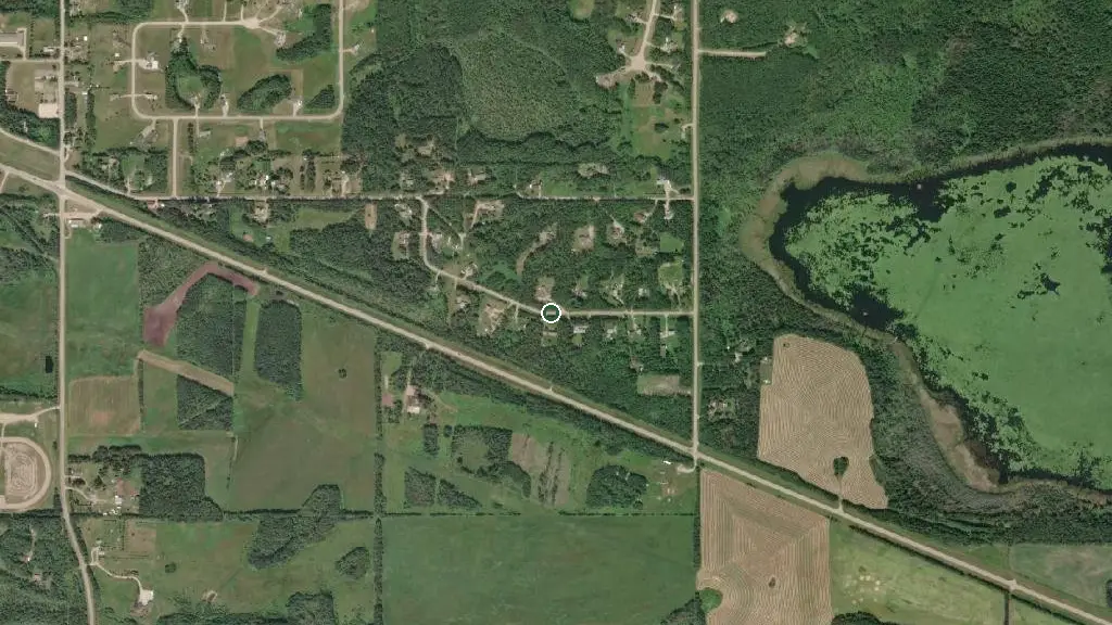 Aerial view of Cold Lake Prov Park and surroundings