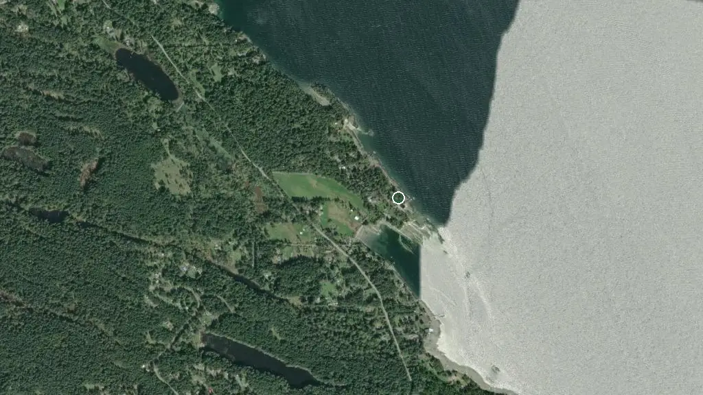 Aerial view of 4 All Seasons Resort and surroundings