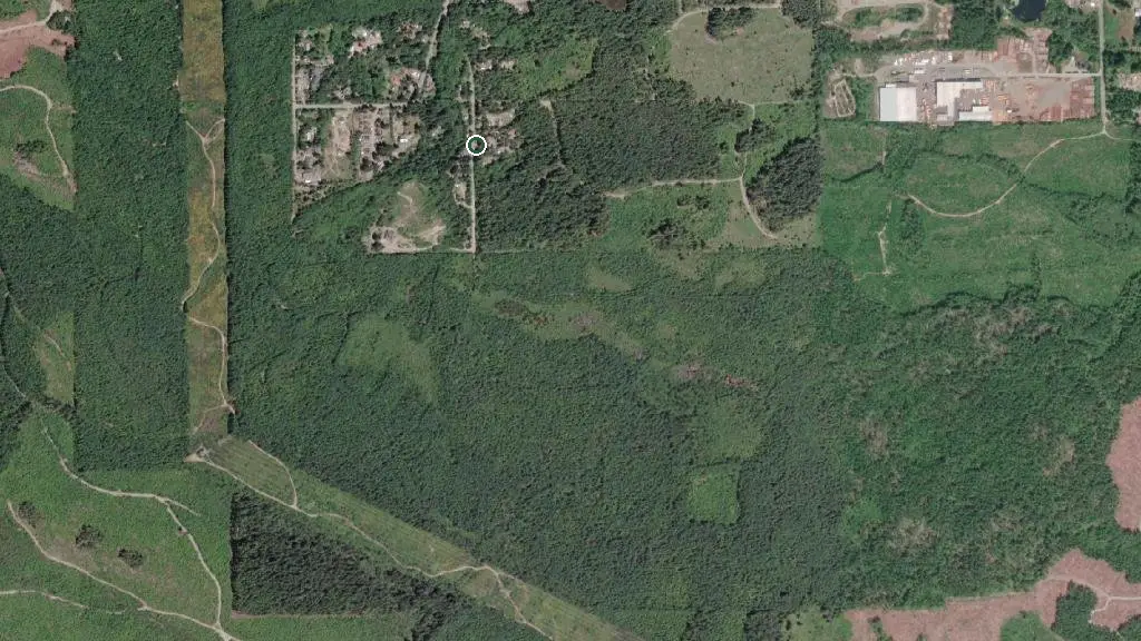 Aerial view of Whiskey Creek RV Campground and surroundings