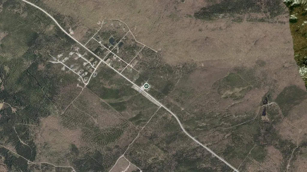 Aerial view of Parc Régional du Mont-Ham and surroundings
